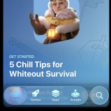 The effects of the “Reduce Transparency” toggle