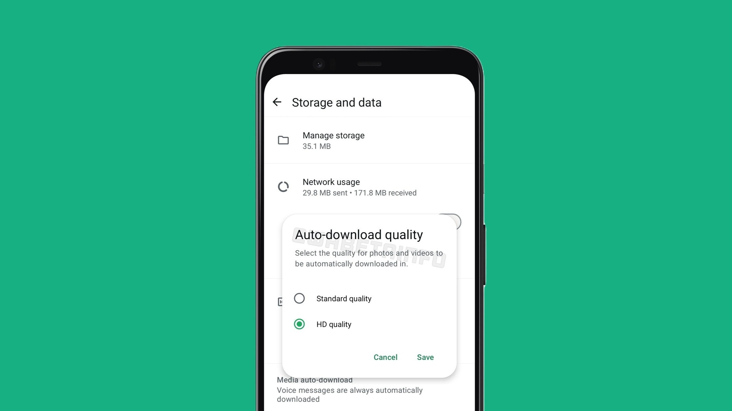 “HD və ya standart?” – “WhatsApp” avtomatik media keyfiyyəti seçimi ilə nə dəyişir?