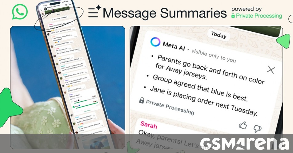WhatsApp now lets you summarize unread messages with the help of AI