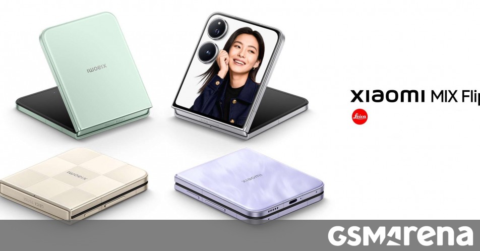 Xiaomi MIX Flip 2 announced - same formula but better in every way