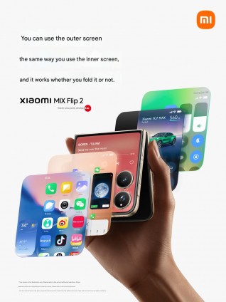 Mix Flip 2 displays (machine translated from Chinese)