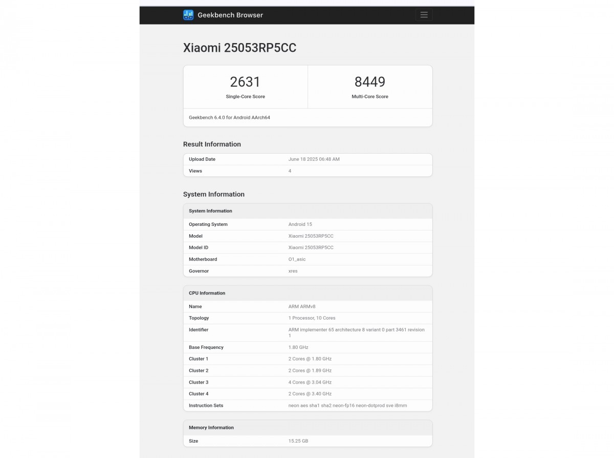 Xiaomi Pad 7S Pro is coming with Xring O1 chipset, Geekbench reveals