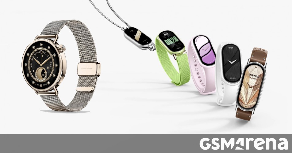 Xiaomi Watch S4 41mm and Smart Band 10 announced