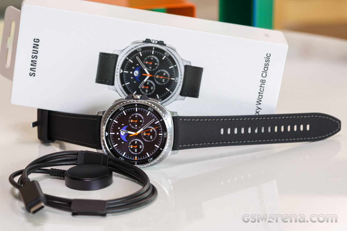 Samsung Galaxy Watch8 Classic in for review