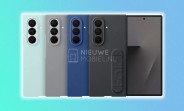 Galaxy Z Fold7’s official cases leak