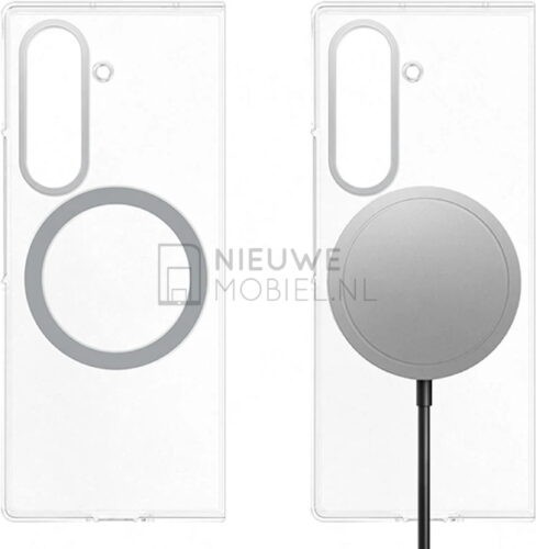 Z Fold7 Clear Magnet case