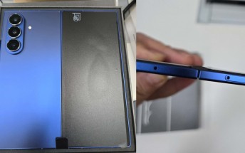 Samsung Galaxy Z Fold7 emerges in live hands-on images