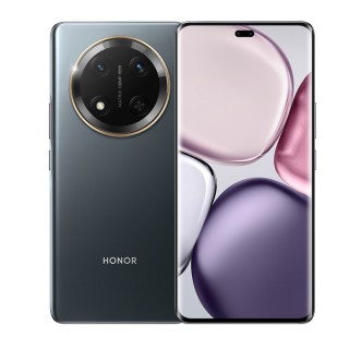 Honor X9c in Titanium Black and Jade Cyan