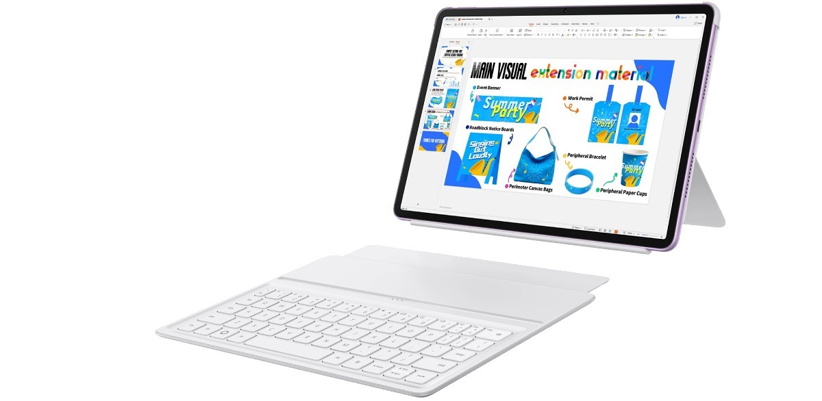 The Huawei MatePad 11.5 (2025) and the optional keyboard cover