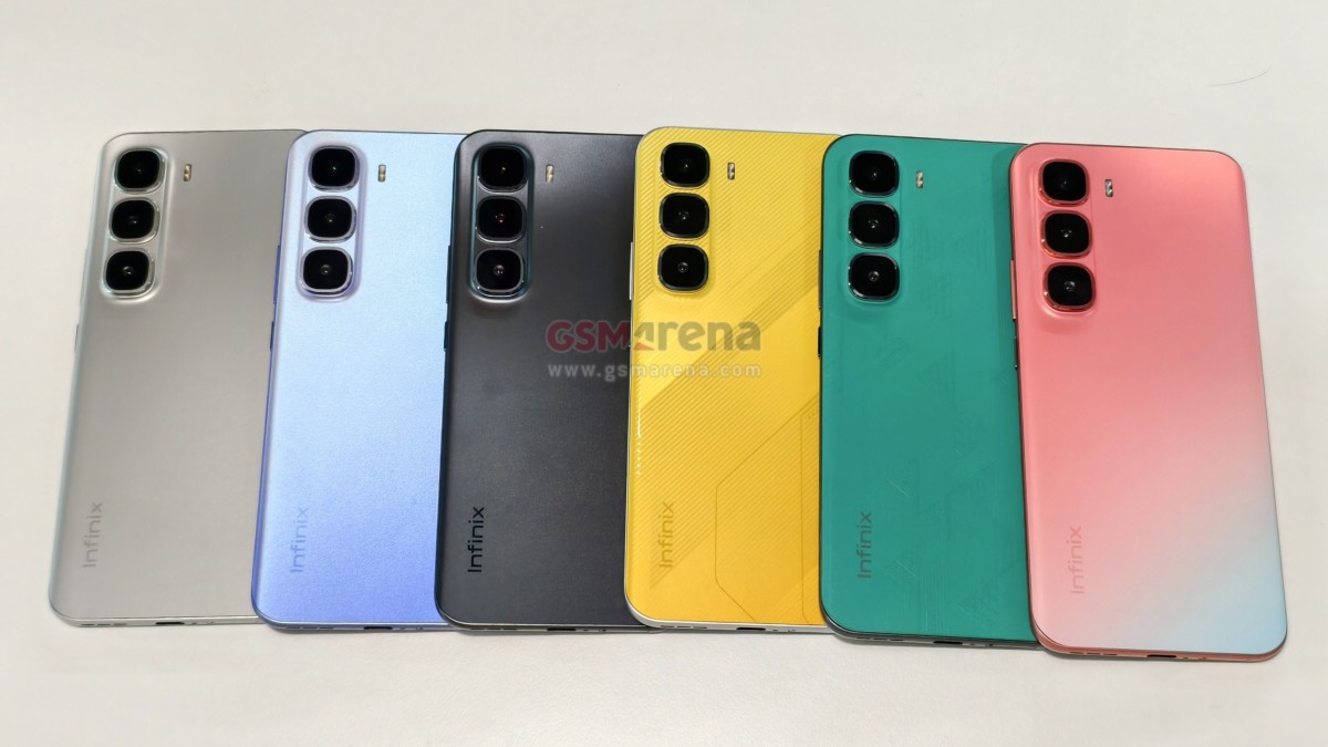 Infinix Hot 60 Pro+ color options