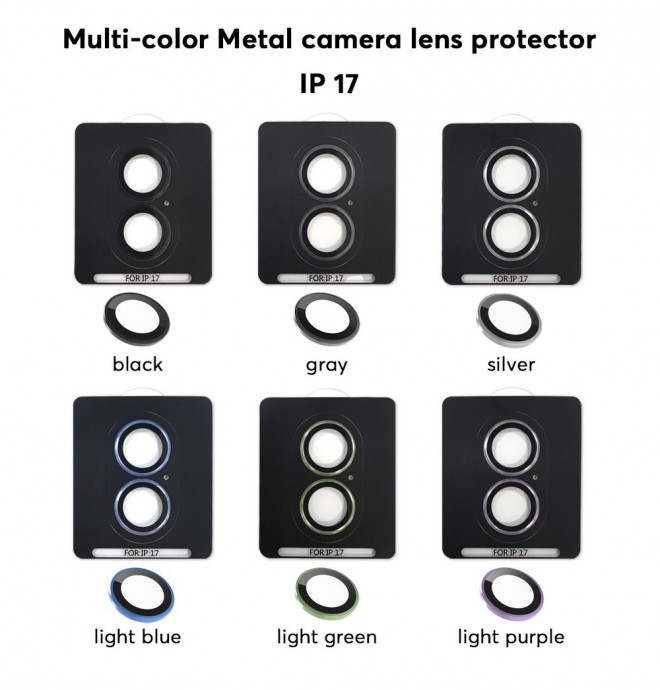 iPhone 17 camera lens protectors