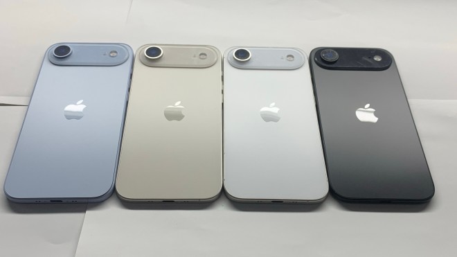 iPhone 17 Air dummy units