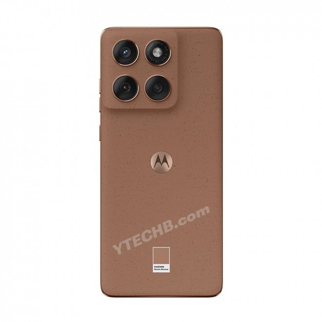 Motorola Edge 60 Fusion (Leaked Image) in Mocha Moos