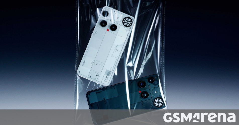 Nothing Phone (3) gets 5 500mAh battery in India GSMArena com news Nothing Phone (3) gets 5 500mAh battery in India GSMArena com news