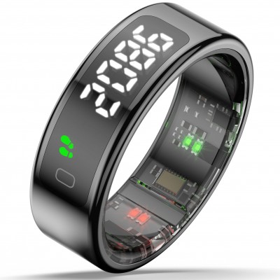 Pebble Hello Smart Ring comes with a digital display, stainless steel design and a sub-100 price tag