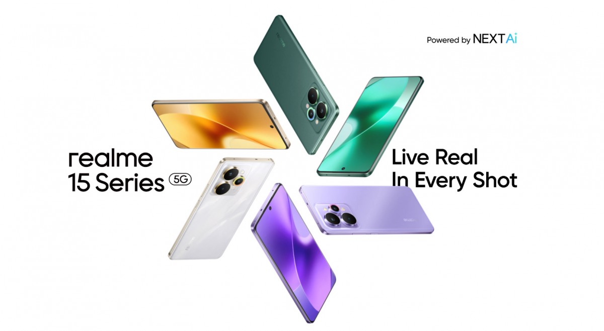Realme 15 and 15 Pro Debuts More Powerful Chipsets and New Camres