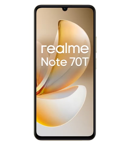Realme Note 70T retailer listing reveals official images and