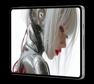 Stereo speakers and USB-C port with DisplayPort