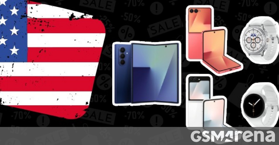 Samsung Galaxy Z Fold7, Z Flip7 and Z Flip7 FE go on pre-order in the US