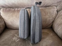 Sony WH-1000XM5 and WH-1000XM6 cases side-by-side. - Sony wh-1000XM6 review