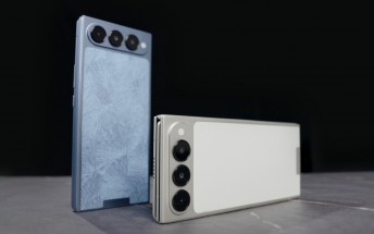 Tecno's Phantom Ultimate G Fold tri-foldable concept folds inwards to protect the display