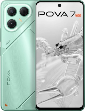 Tecno Pova 7 (left) and Pova 7 Pro (right)