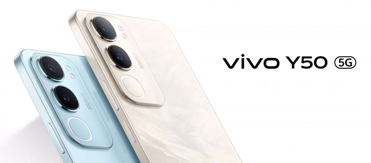 vivo unveils Y50/Y50m 5G - 6,000mAh battery, IP64, entry-level price