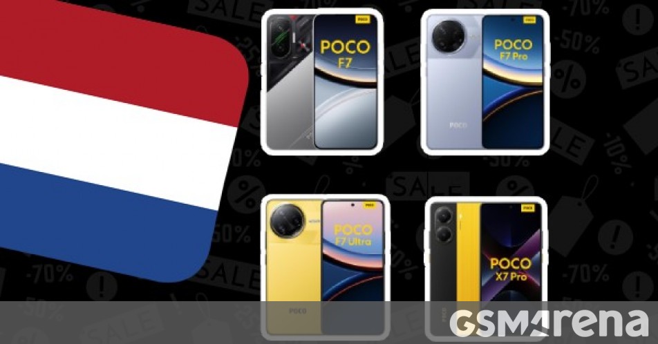 Deals: the Poco F7, F7 Pro and F7 Ultra are on sale 