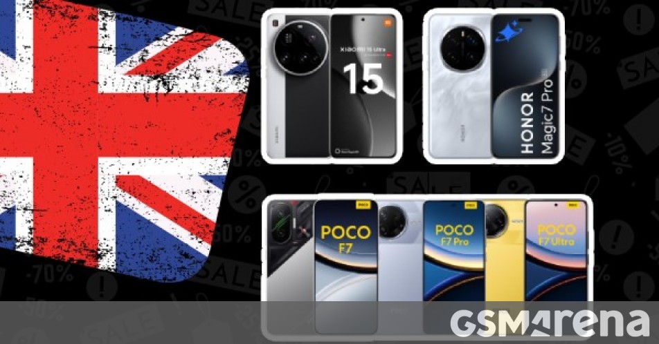 Deals: Xiaomi 15 Ultra and Honor Magic7 Pro get price cuts, whole Poco F7 series gets discounted
