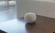 Google smart home speaker with Gemini detailed