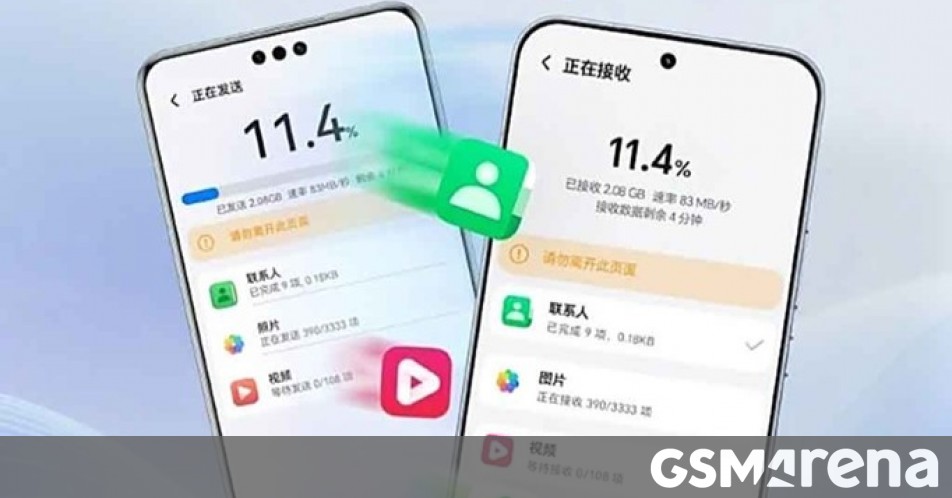 Honor's device cloning feature is now compatible with Android, iOS, and HarmonyOS Next