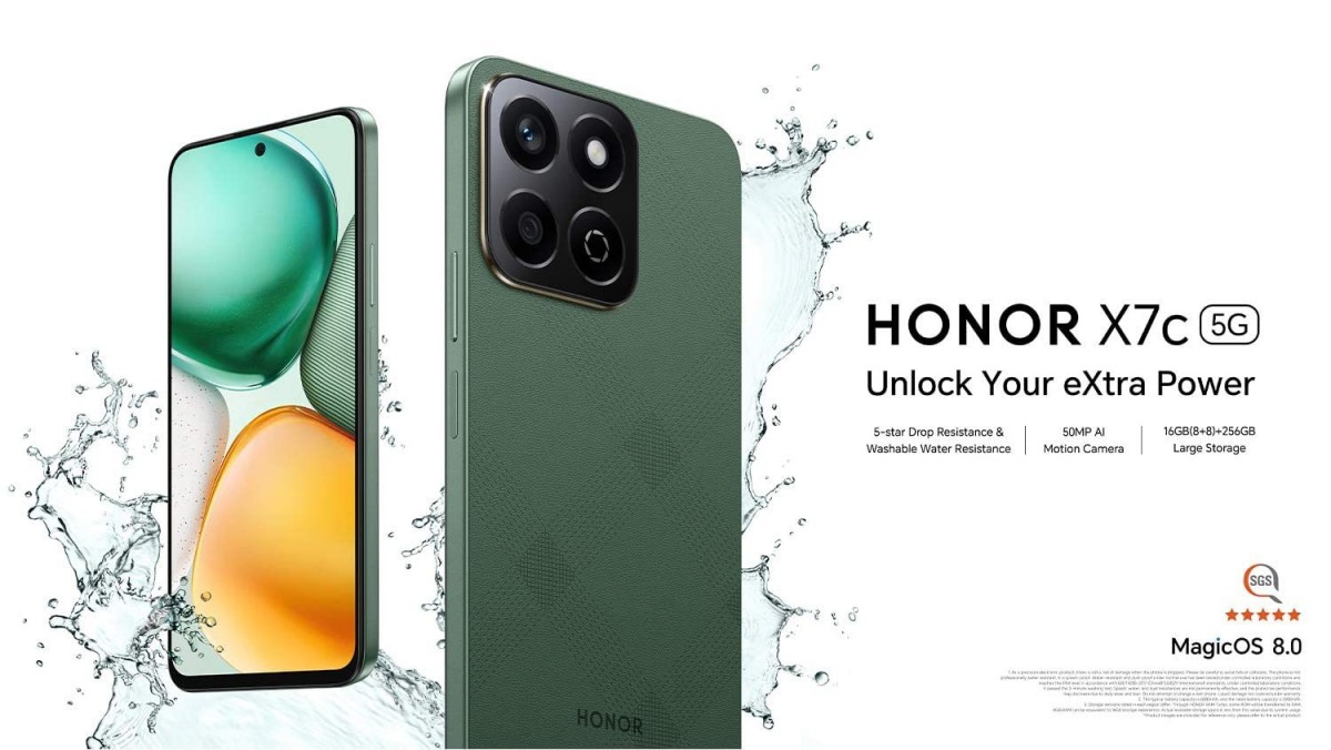 Honor X7c 5G teaser reveals most of its specs