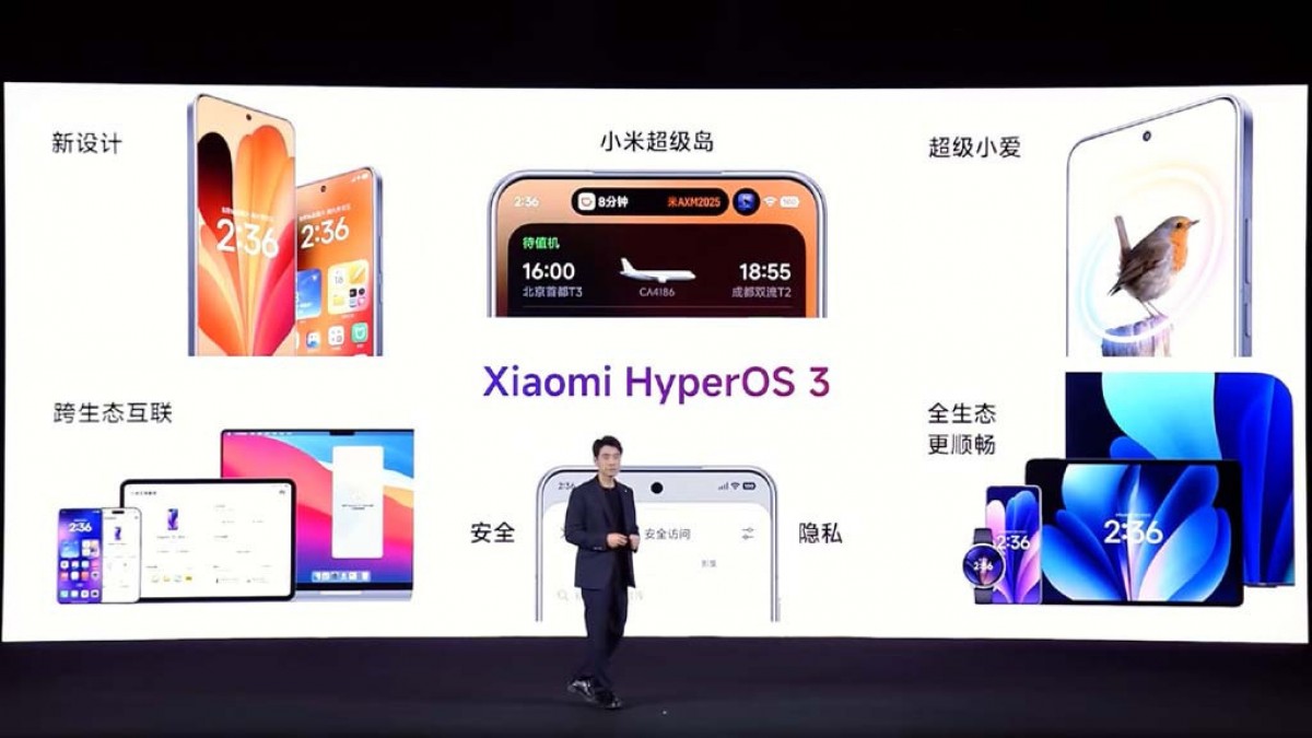 Xiaomi announced its Hyperose 3.0 software based on Android 16, the beta rollout starts soon.