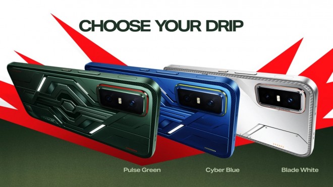 Infinix GT 30 5G+'s color options