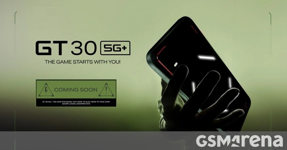 Infinix GT 30 5G+ Launch Image