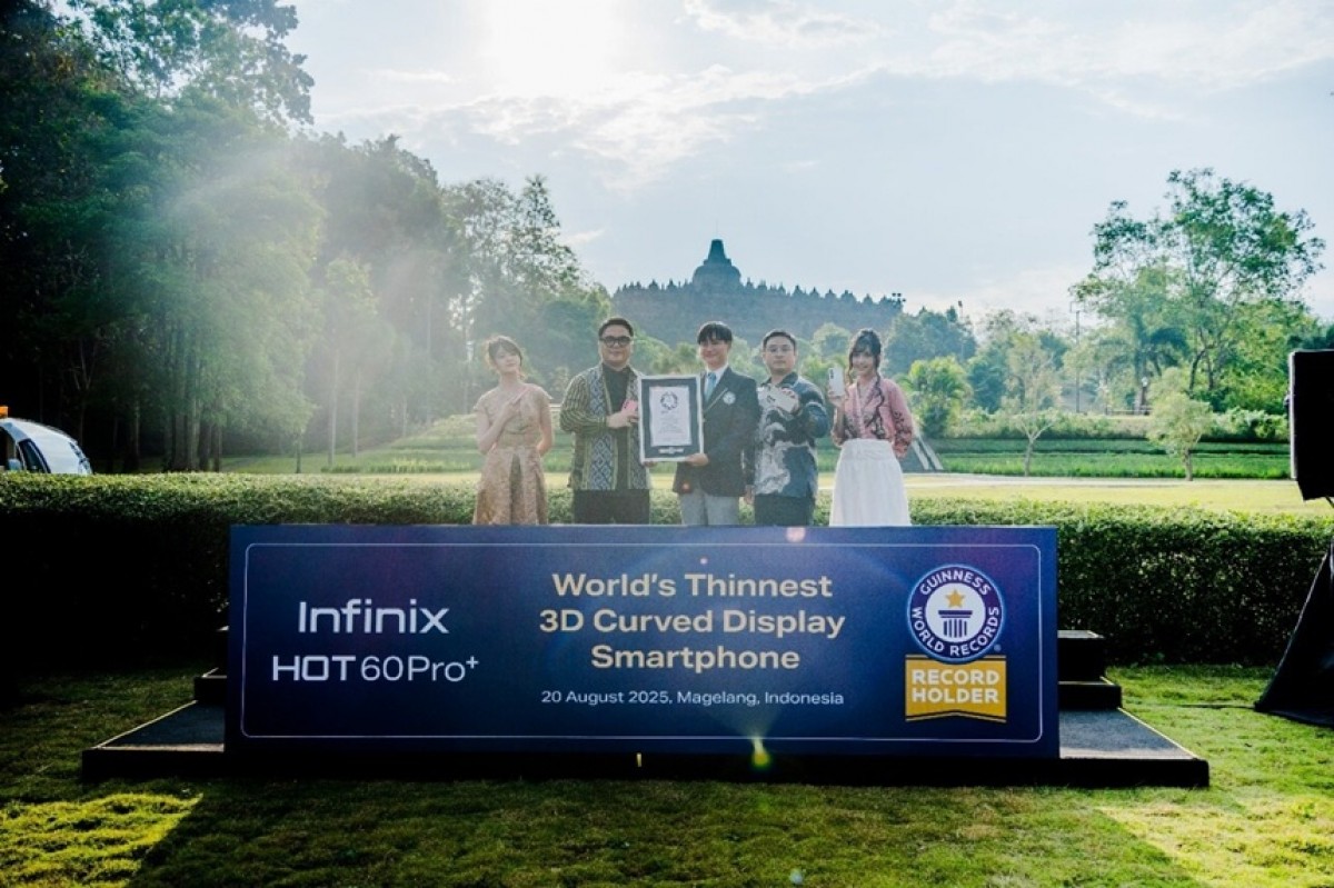 Infinix Hot 60 Pro+ bags Guinness World Record as the world's thinnest 3D curved display smartphone