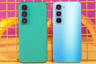The Hot 60 Pro+ on the left, Hot 60 Pro on the right