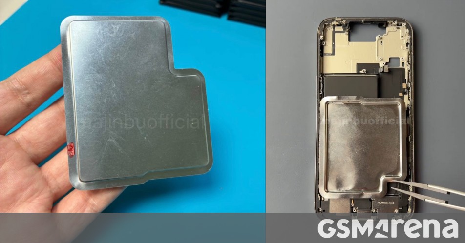 iPhone 17 Pro battery leaks in new images
