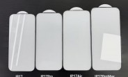 Leaked iPhone 17 screen protectors show display size difference between the four models