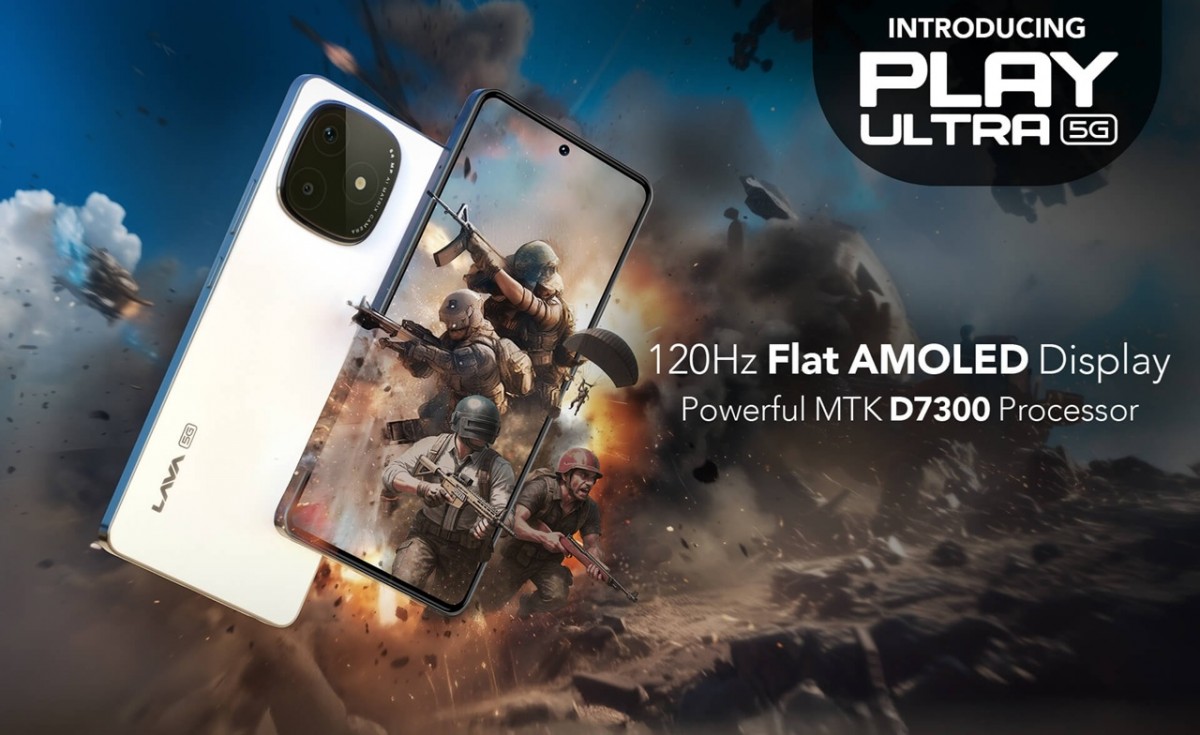 Lava Play Ultra unveiled: Dimensity 7300 SoC, 120Hz screen, and 5,000 mAh battery