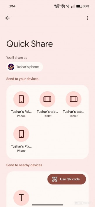 New Quick Share