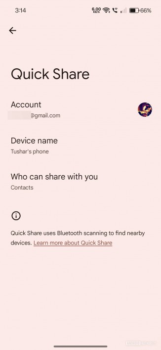 New Quick Share
