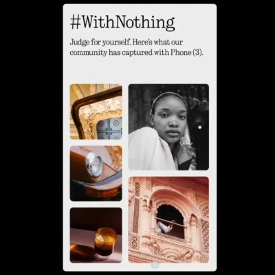 The offending camera samples that appeared on Nothing Phone (3) display units