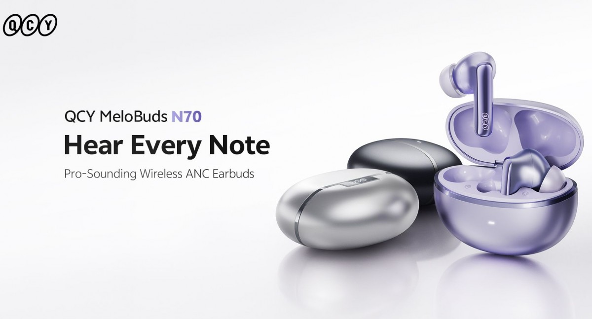 QCY MeloBuds N70 has 10mm drivers, custom tweeters, and adaptive ANC