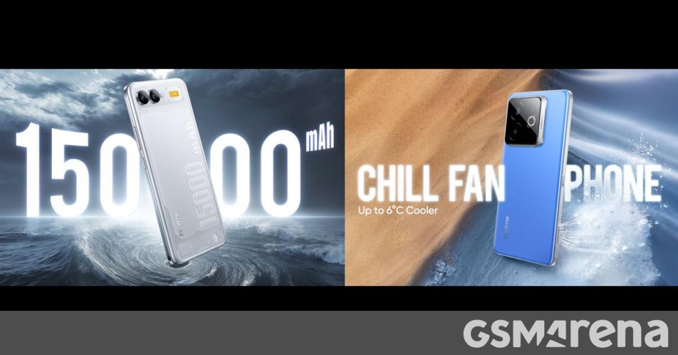 Realme showcases its 15,000mAh and Chill Fan Phone concepts