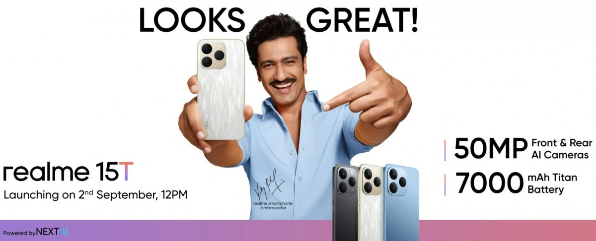Realme 15T looks like a clear rip of the launching iPhone 16 Pro, major glasses and price segment next week.