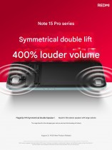 Redmi Note 15 Pro+ Key specification teaser (a machine translated into Chinese)