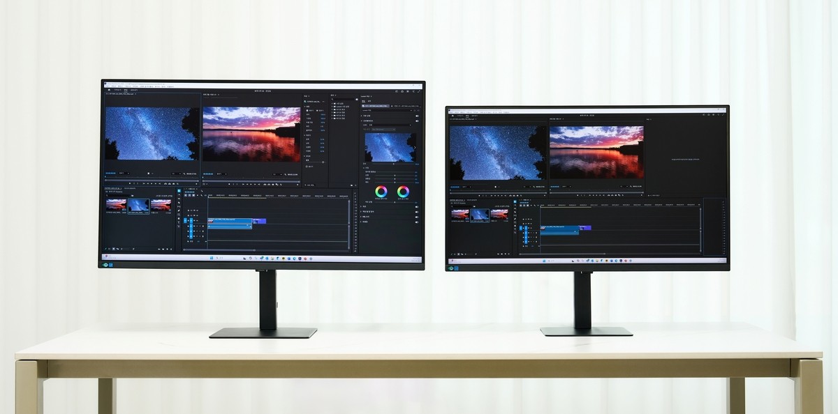 Samsung launched its first 37-inch viewfinity S8 monitor