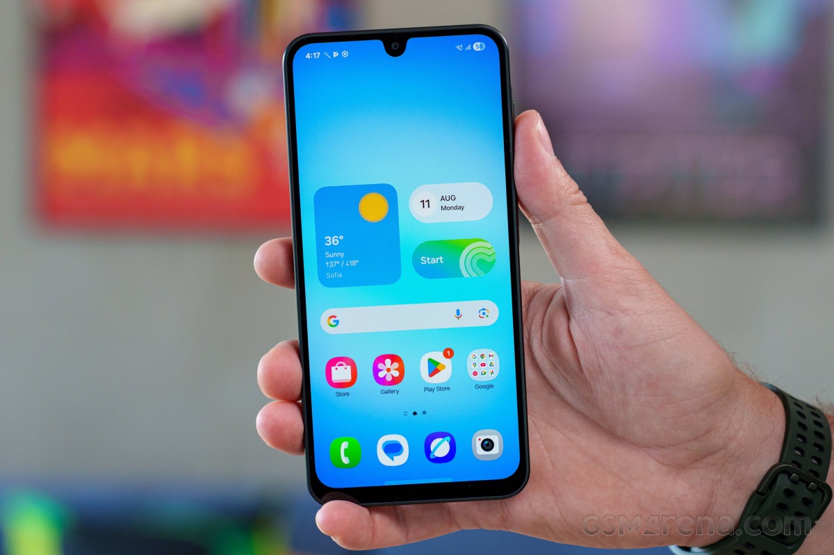 Samsung Galaxy A17 for review