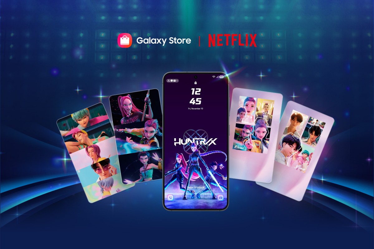 Samsung launches KPop Demon Hunters themes